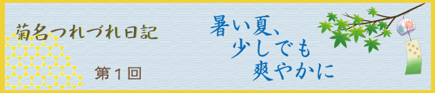 菊名墓地つれづれ日記第２回