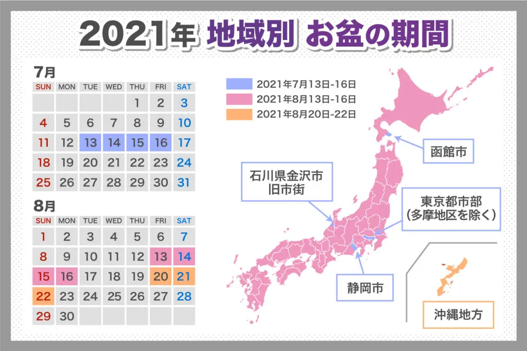 2021 お盆 休み