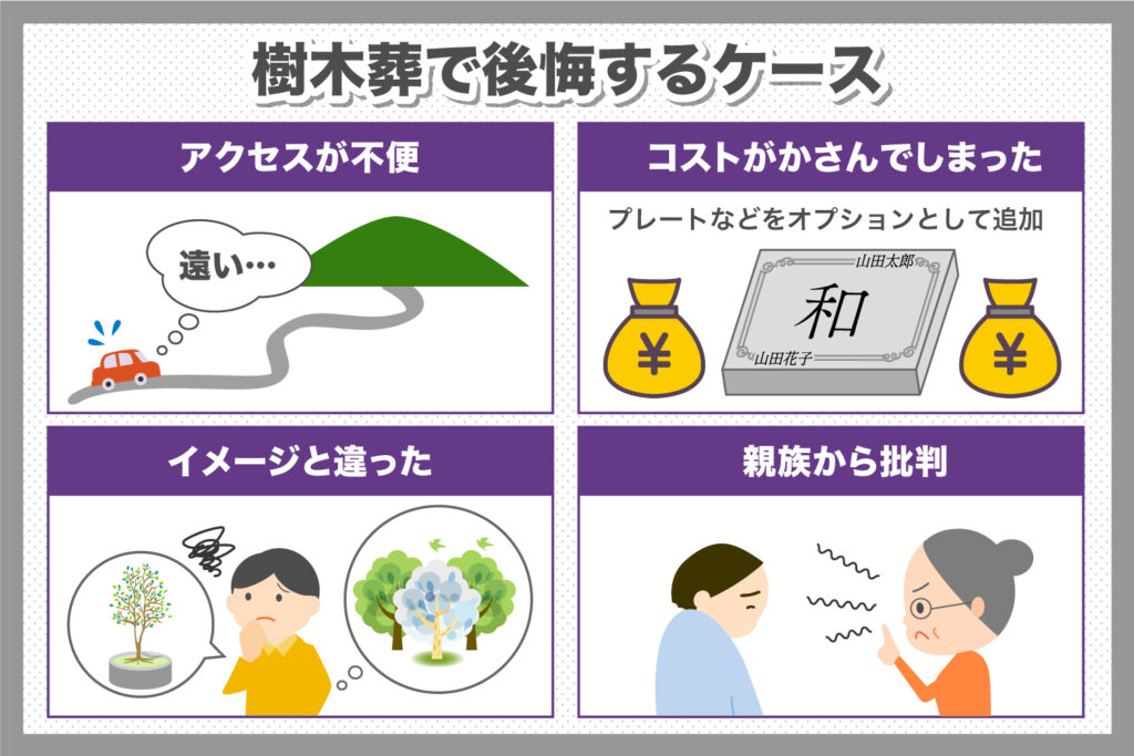 樹木葬で後悔する理由とは？後悔しないために押さえておきたい注意点を紹介